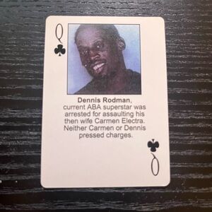 Dennis Rodman starz behind barz